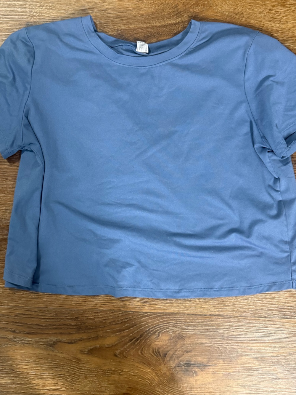 Classic Short-Sleeve Crewneck Tee - Dusty Blue